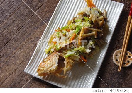 イトヨリダイの野菜餡かけ 白身魚の野菜餡かけ イトヨリダイ イトヨリ 白身魚 野菜餡かけ イトヨリダイの野菜餡かけ 白身魚の野菜餡かけ イトヨリダイ イトヨリ 白身魚 野菜餡かけ 46498480