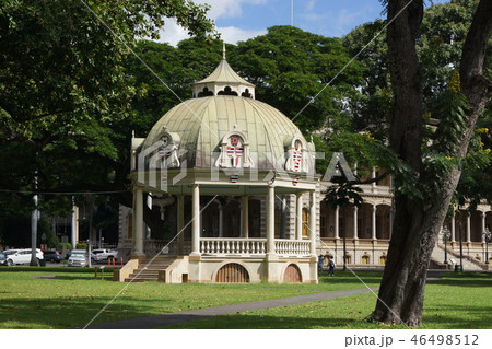 ホノルル イオラニ宮殿のコロネーションパビリオン 46498512