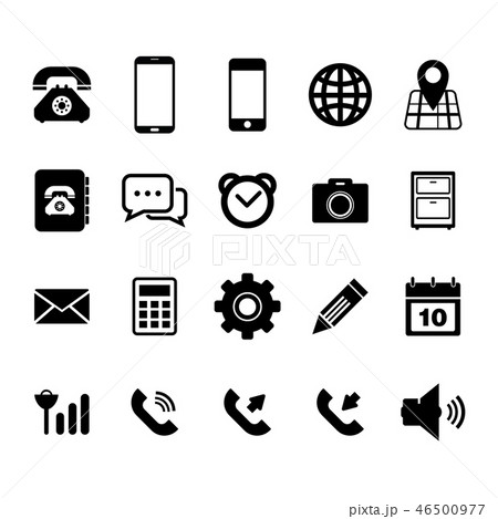 Mobilephone vector 46500977