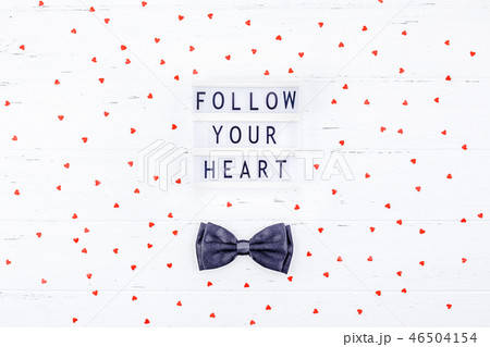 Creative Valentine Day romantic composition 46504154