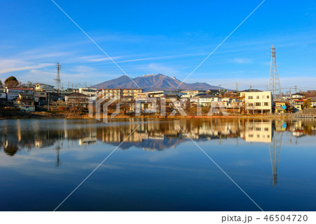 『逆さ八ヶ岳 冬』 山梨県 北杜市 長坂町 長坂湖(牛池) 『逆さ八ヶ岳 冬』 山梨県 北杜市 長坂町 長坂湖(牛池) 46504720