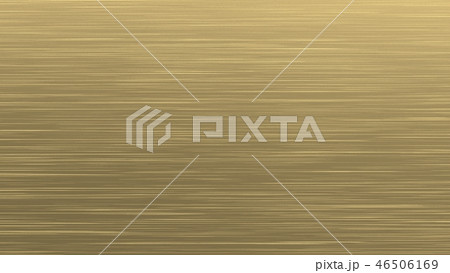 ゴールドヘアライン背景 46506169