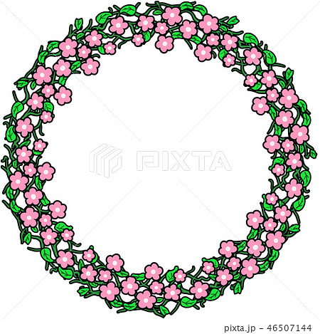 フラワーリース 46507144