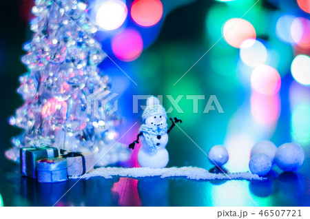 New Year, design mysteriousMockup for postcard 46507721