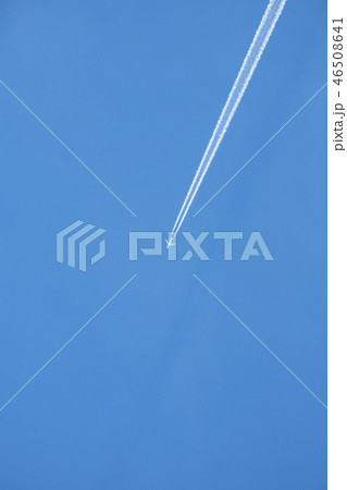 飛行機雲 ヒコウキ雲 飛行機 46508641