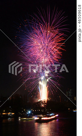 天神祭り 花火 天神祭り 花火 46509618