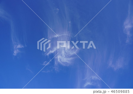 雲　（空）　巻雲（すじ雲）  46509885