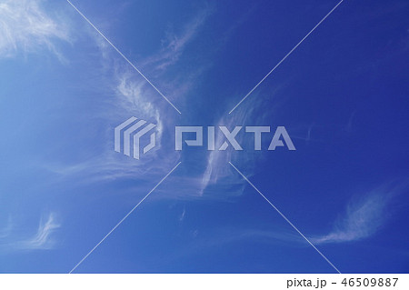 雲　（空）　巻雲（すじ雲）  46509887