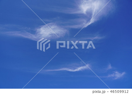 雲　（空）　巻雲（すじ雲）  46509912