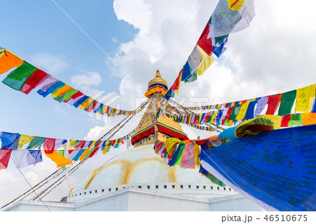 Boudhanath Stupa in Kathmandu, Nepal Boudhanath Stupa in Kathmandu, Nepal 46510675