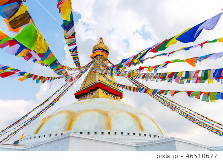 Boudhanath Stupa in Kathmandu, Nepal Boudhanath Stupa in Kathmandu, Nepal 46510677