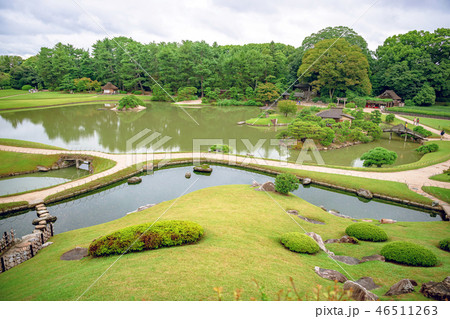 後楽園 美しい庭園風景 46511263