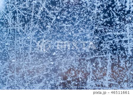 frosty pattern on the glass frosty pattern on the glass 46511661