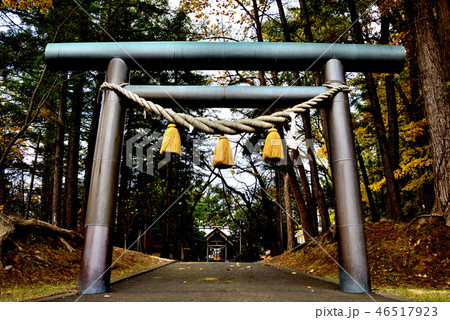札幌市大谷地神社の参道 札幌市大谷地神社の参道 46517923
