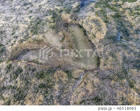 The famous Dinosaur footprints at An Corran beach by Staffin on the isle of Skye 46518065