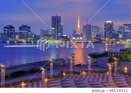 東京港夜景 東京港夜景 46519312