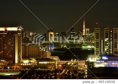 お台場テレコムセンター展望台から東京夜景 46519936