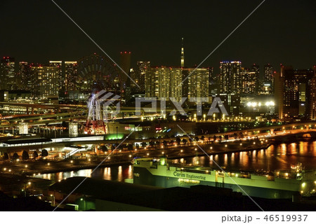 お台場テレコムセンター展望台から東京夜景 46519937