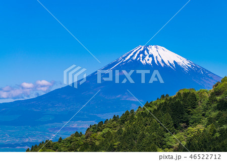 芦ノ湖スカイラインから望む、富士山 46522712