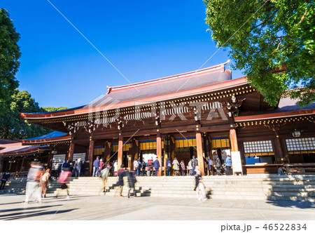 明治神宮 本殿 明治神宮 本殿 46522834