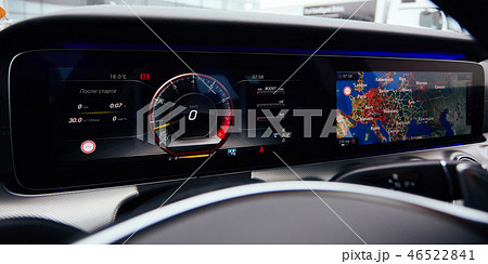 Luxury car dashboard 46522841