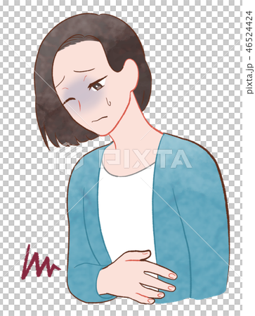 Woman / stomachache Woman / stomachache 46524424