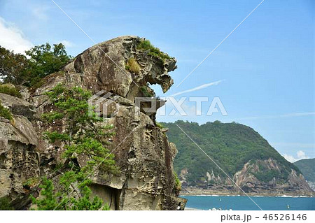 三重県熊野市　獅子岩 46526146