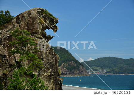 三重県熊野市　獅子岩 46526151