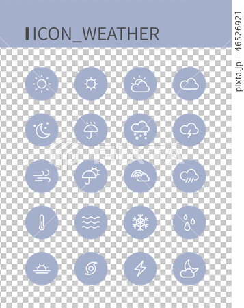 Weather icons 46526921