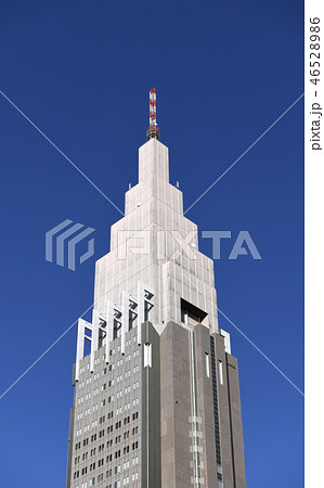 日本の東京都市景観 ＮＴＴドコモ代々木ビルを望む 46528986