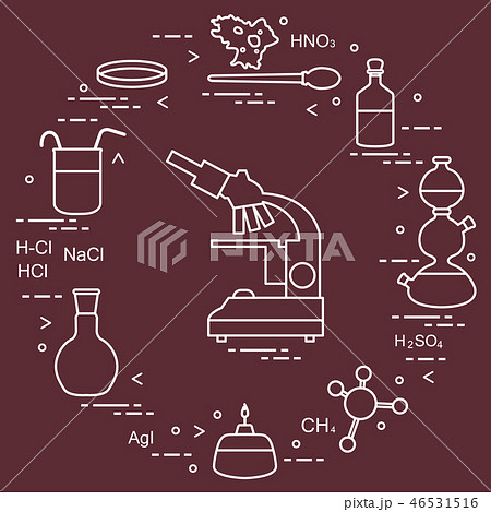 Chemistry scientific, education elements Chemistry scientific, education elements 46531516