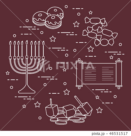 Jewish holiday Hanukkah Jewish holiday Hanukkah 46531517