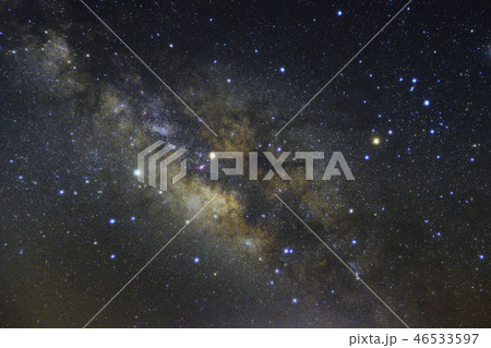 さそり座と射手座の写真素材