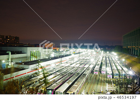 若葉台検車区の京王線 46534197