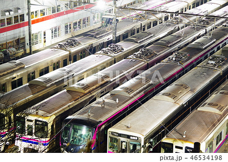 若葉台検車区の京王線 46534198