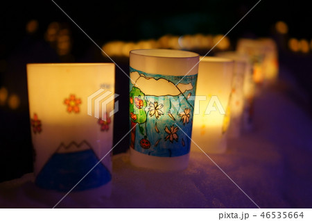 弘前城雪燈籠まつり 弘前城雪燈籠まつり 46535664