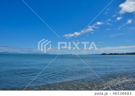 滋賀 夏の琵琶湖 滋賀 夏の琵琶湖 46536683