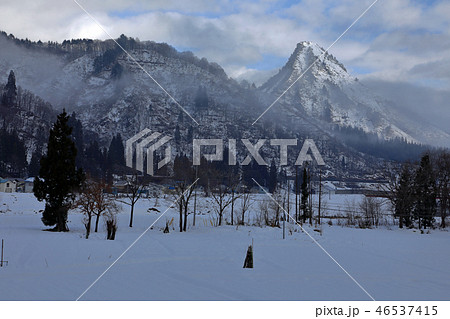 初冬の蒲生岳ー叶津から　福島県只見町 46537415