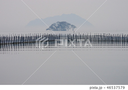 琵琶湖 湖北の霞む午後 琵琶湖 湖北の霞む午後 46537579