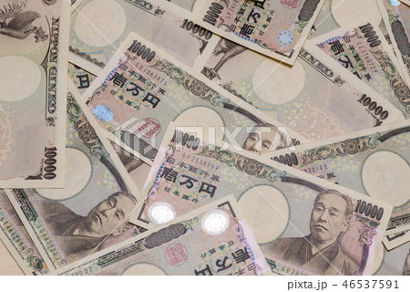お金テクスチャ 46537591