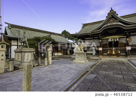 笠岡　道通神社　拝殿 46538712