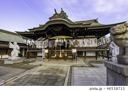 笠岡　道通神社　拝殿 46538713