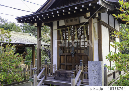笠岡　道通神社　神輿殿 46538764