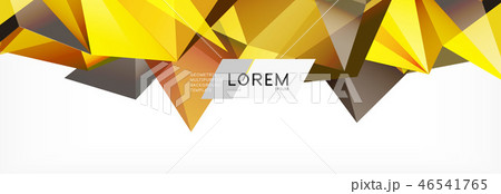 3d card on light backdrop. Abstract triangle pattern. Futuristic geometric background. 3d card on light backdrop. Abstract triangle pattern. Futuristic geometric background. 46541765