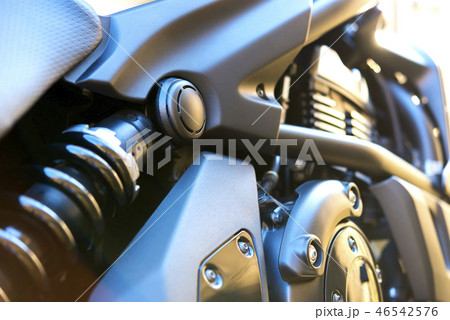 モーターサイクル　バイクのクローズアップ写真 46542576