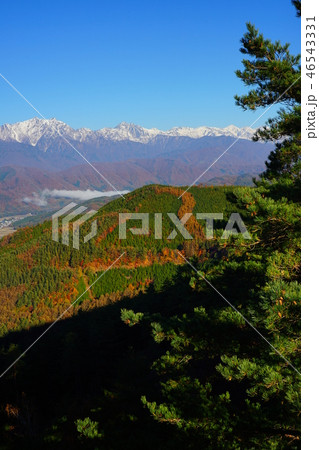 鷹狩山からの北アルプス 鷹狩山からの北アルプス 46543331