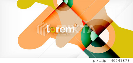 Abstract round elements composition background, organic design Abstract round elements composition background, organic design 46545373