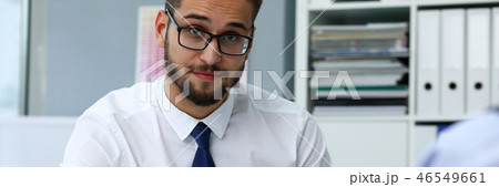 Group of people hold in arms financial papers solve and discuss problem Group of people hold in arms financial papers solve and discuss problem 46549661