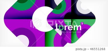Abstract round elements composition background, organic design Abstract round elements composition background, organic design 46551268