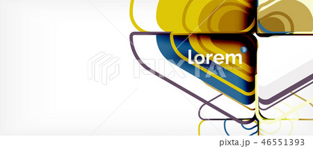 Geometric abstract background 46551393